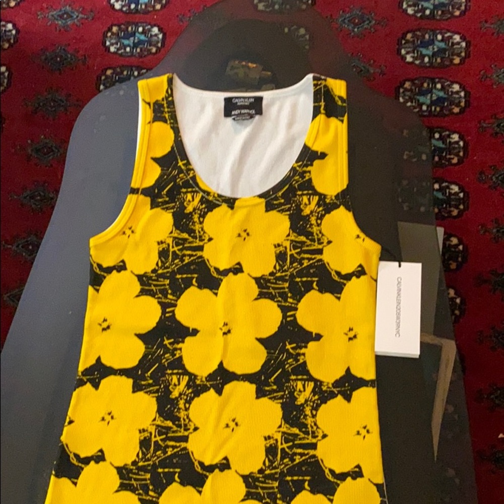 Calvin Klein X Andy Warhol Flower Tank Top
